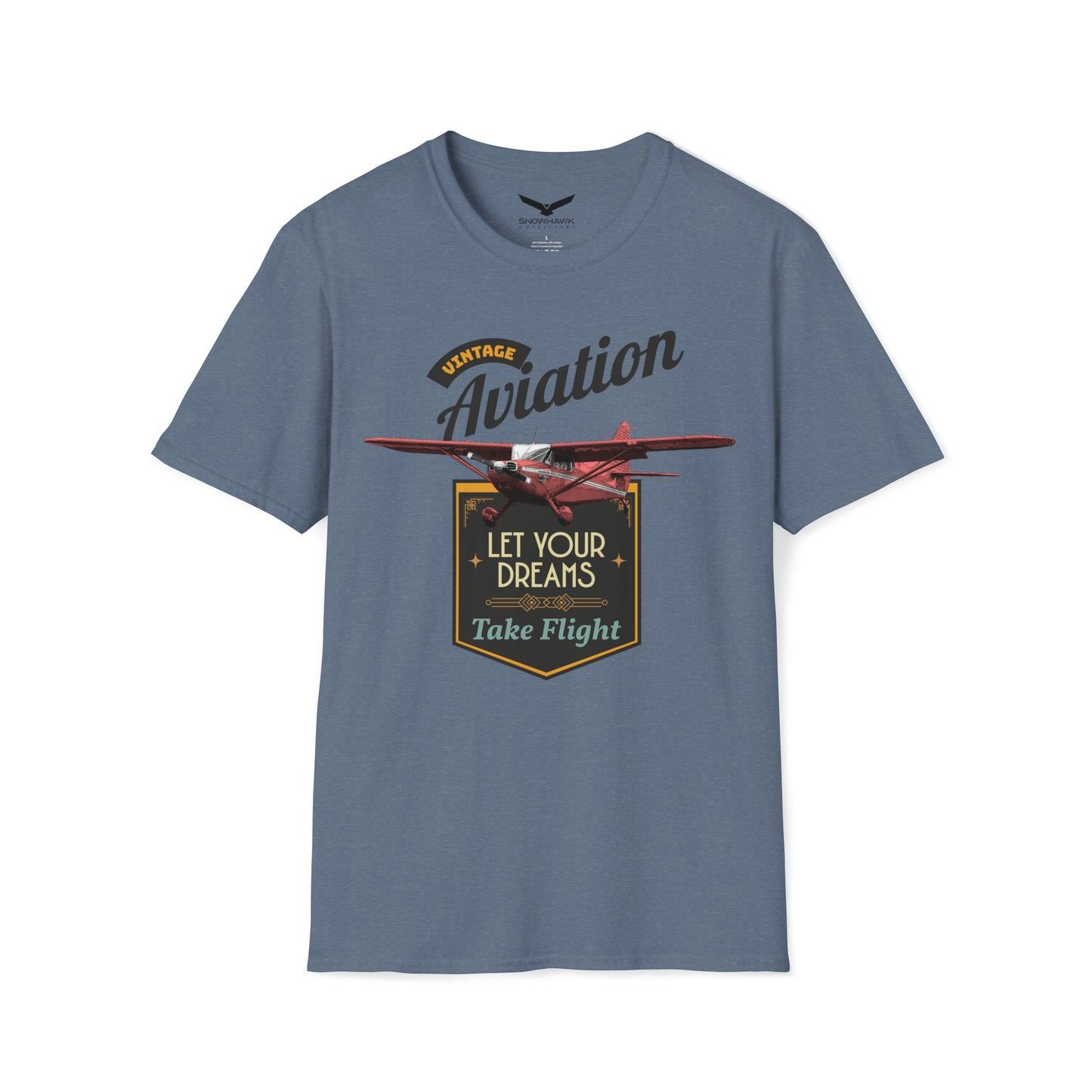 Let Your Dreams Take Flight Vintage Unisex Softstyle T-Shirt