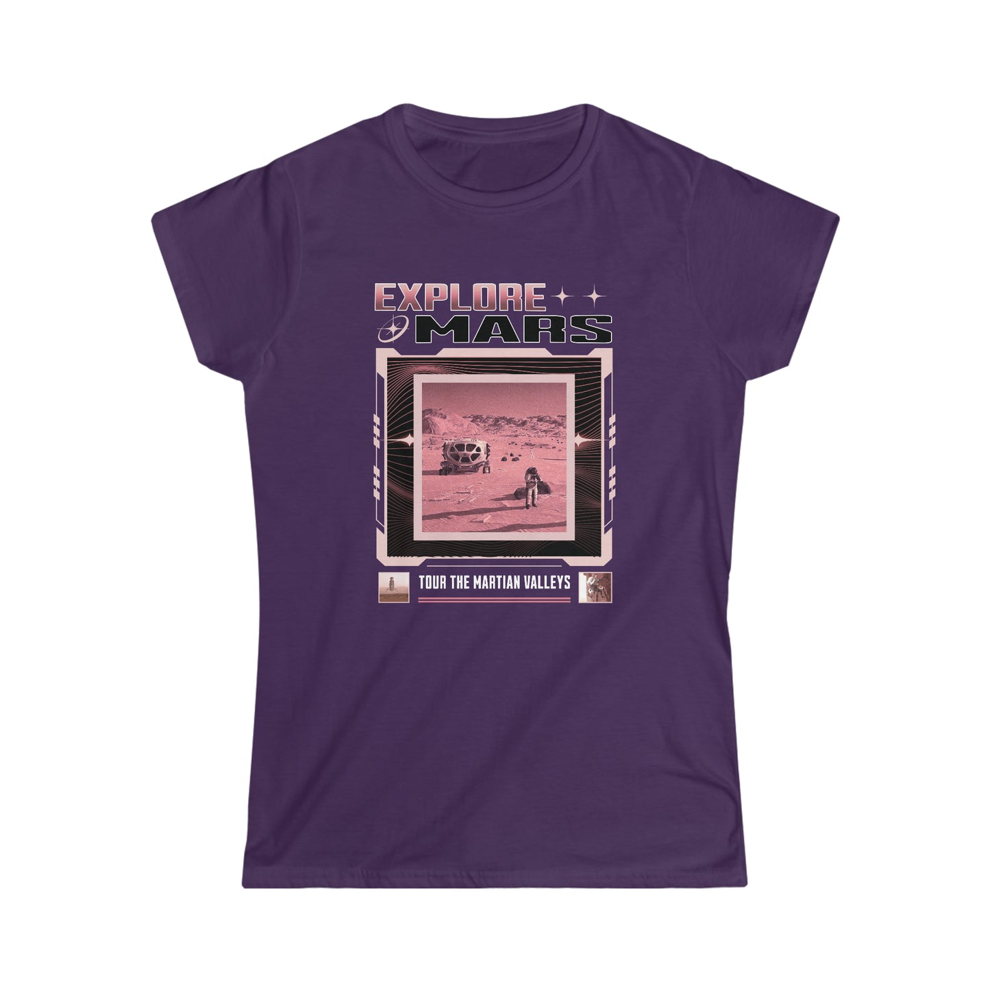 Explore Mars Women's Softstyle Tee