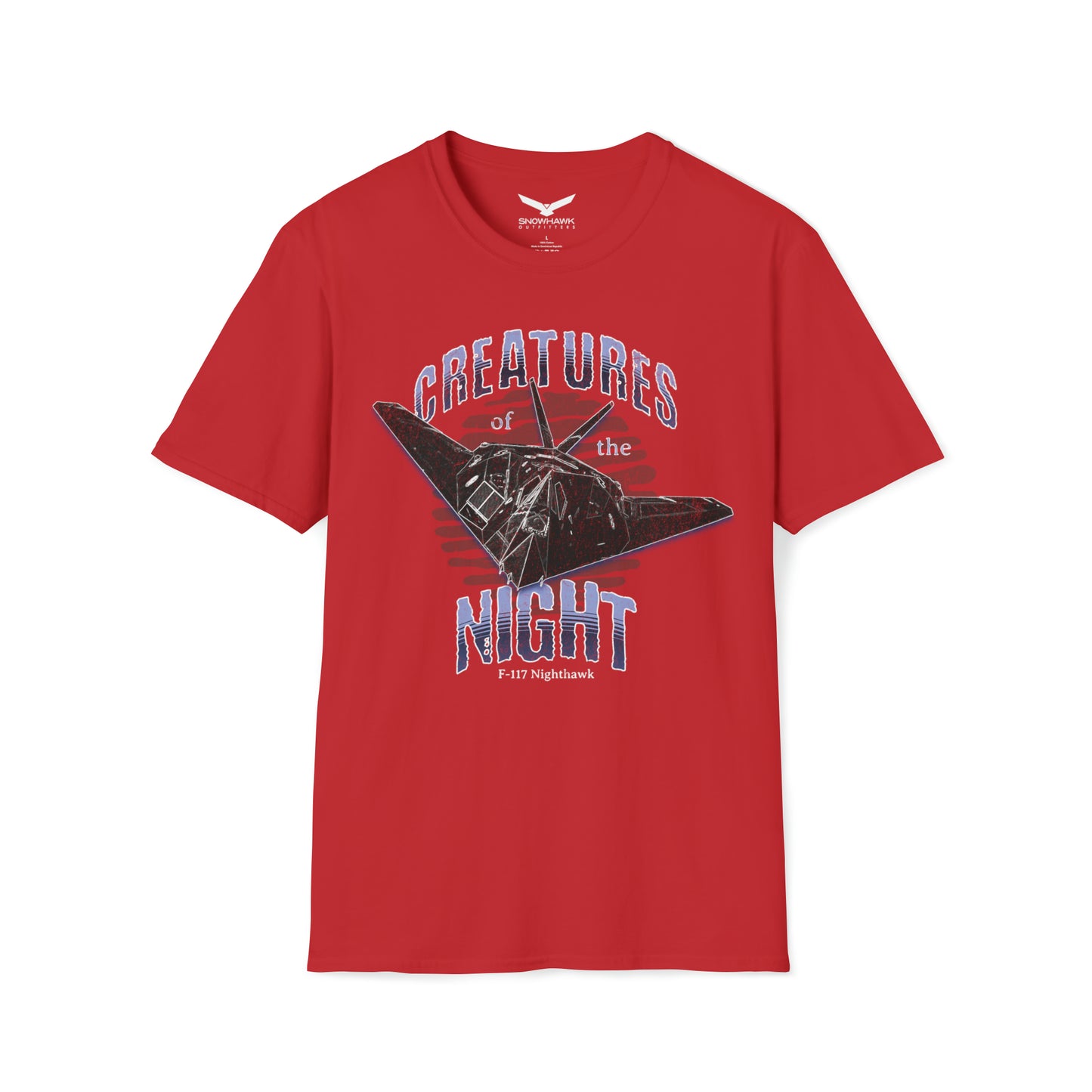 Creatures of the Night F-117 Nighthawk Unisex Softstyle T-Shirt