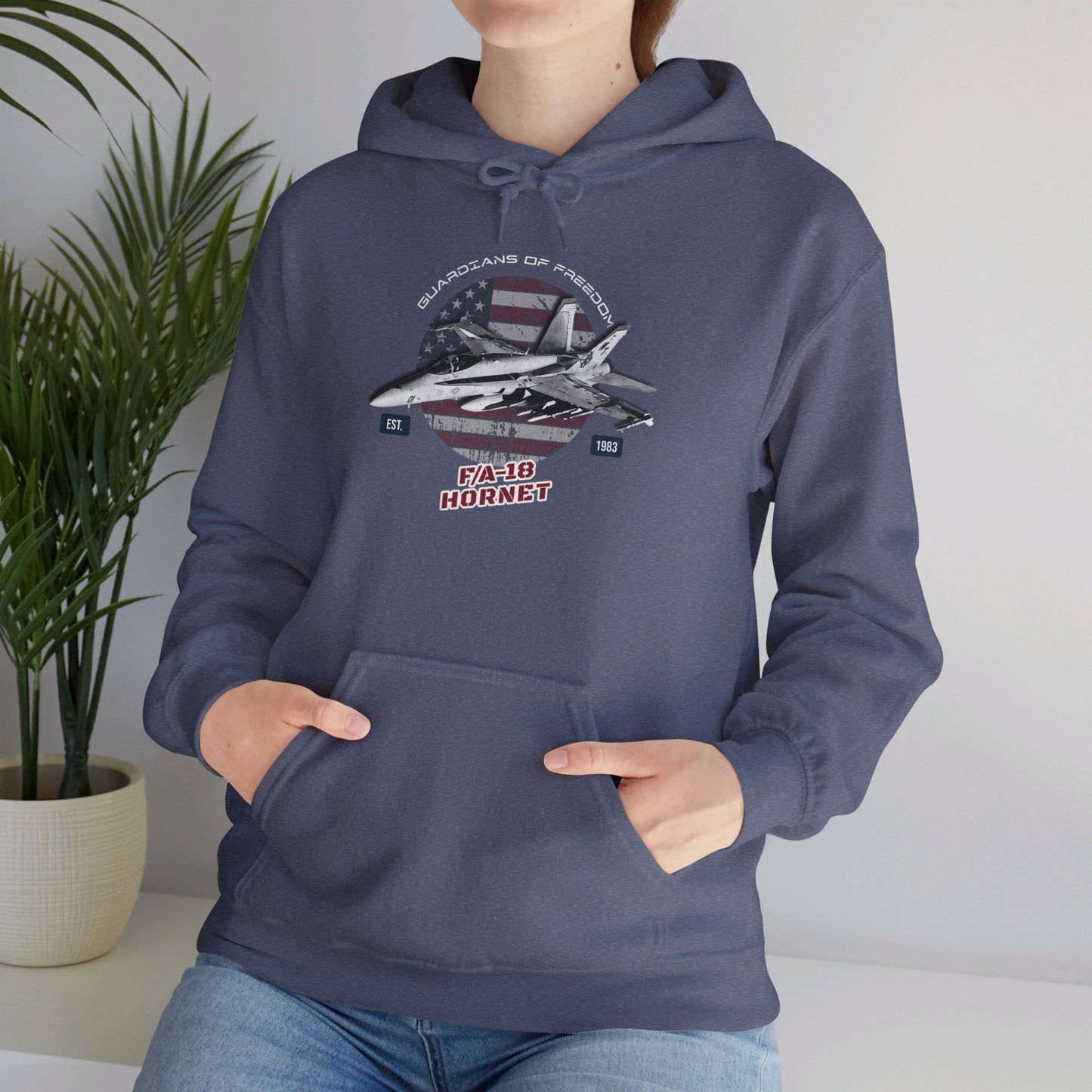 F/A-18 Hornet Unisex Heavy Blend™ Hooded Sweatshirt