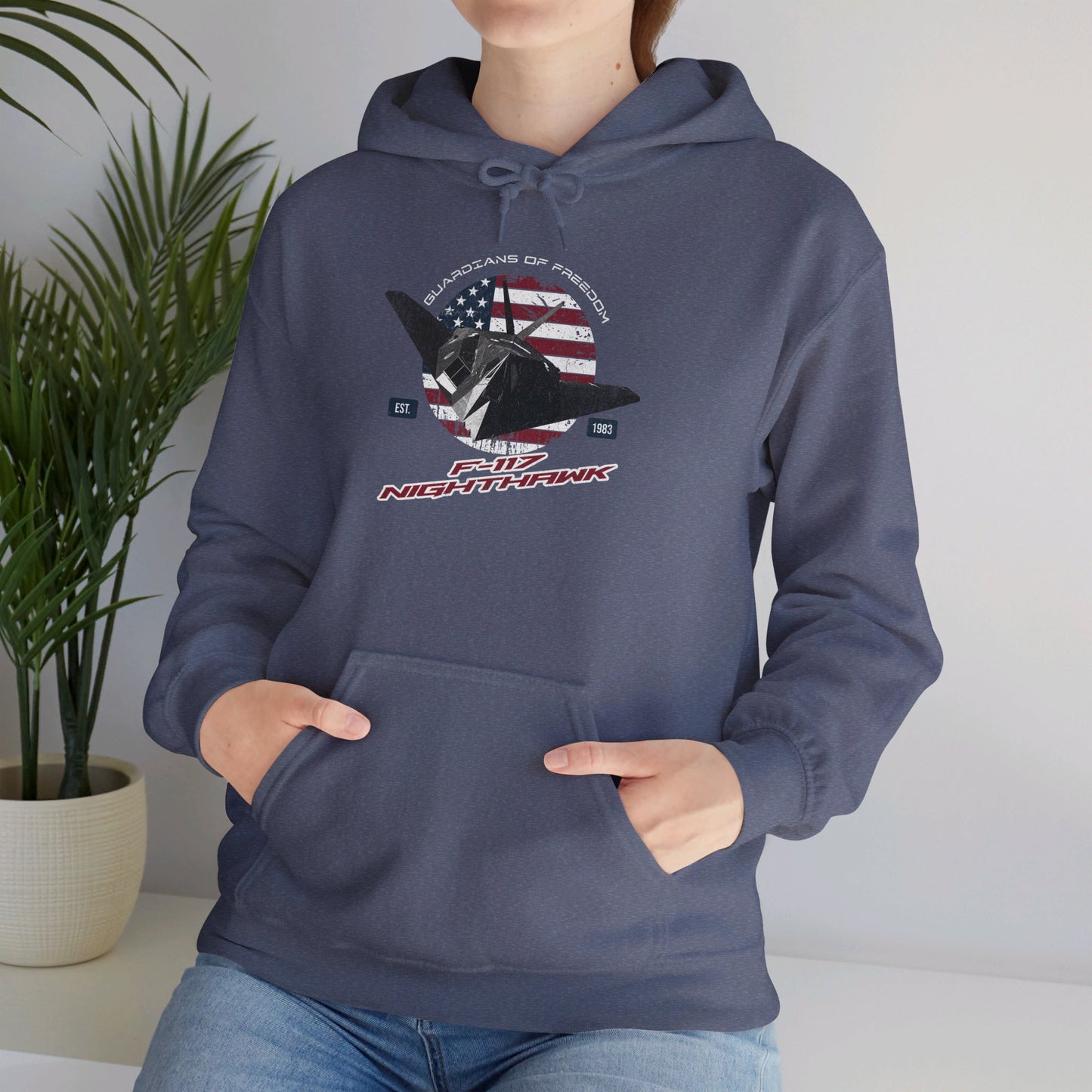F-117 Nighthawk Unisex Heavy Blend™ Hooded Sweatshirt