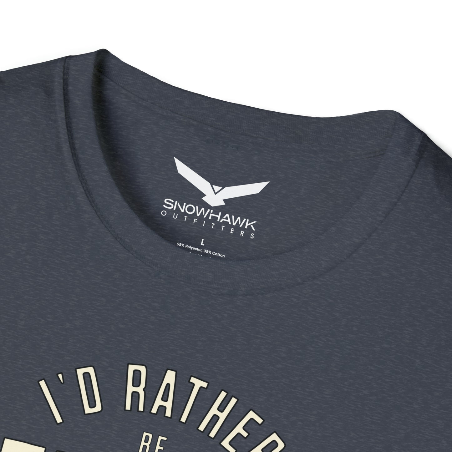I'd Rather Be Flying Snowhawk Outfitters Unisex Softstyle T-Shirt