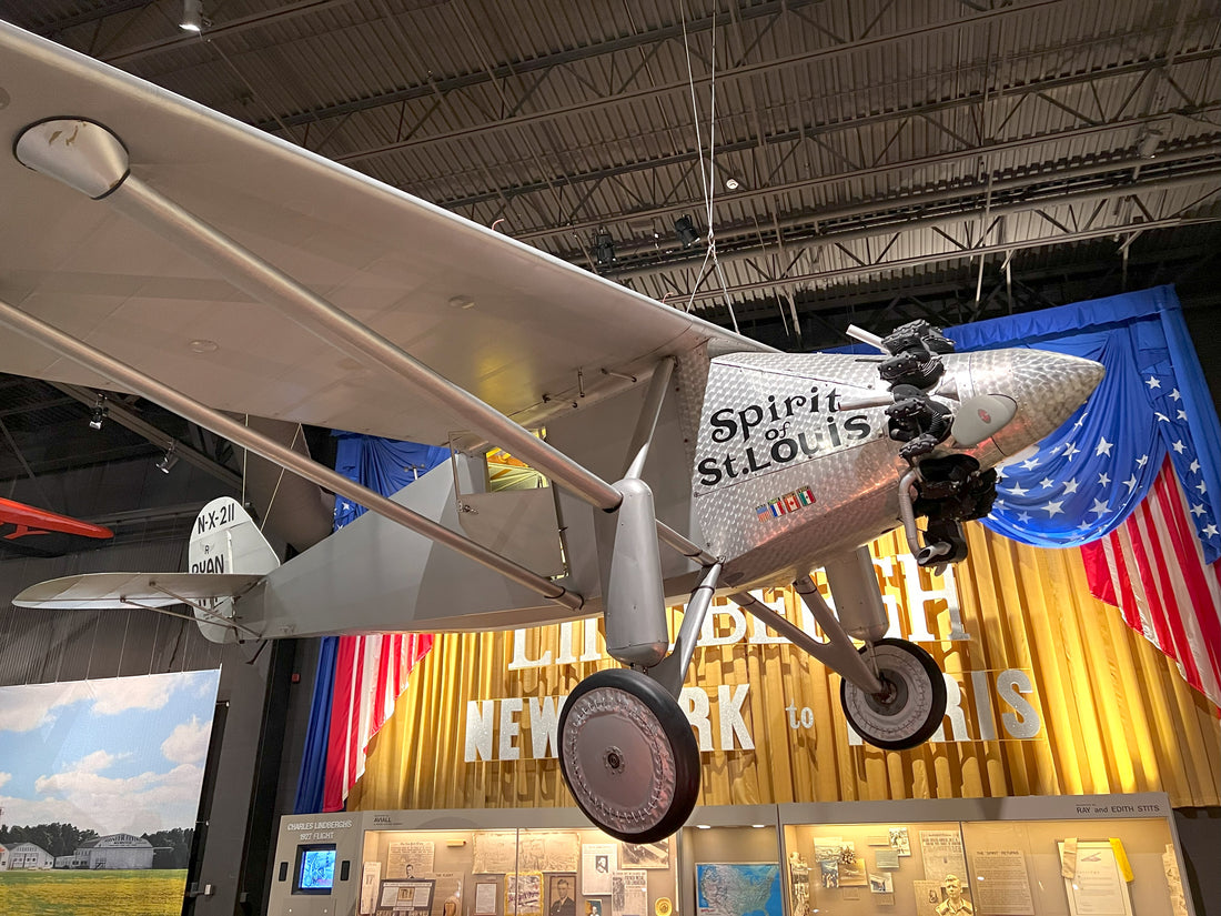 Spirit of St. Louis replica at EAA Aviation Museum