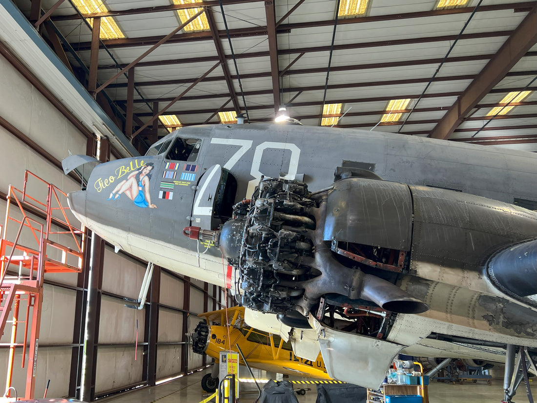 Douglas C-47 Skytrain aircraft at Valiant Air Command museum in Florida