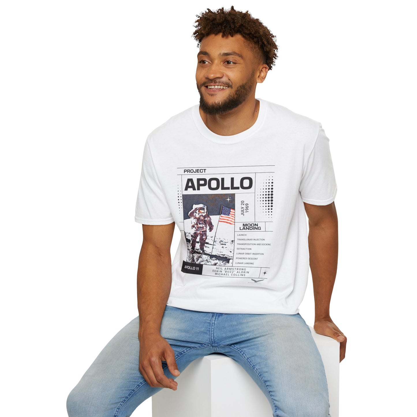 Project Apollo Unisex Softstyle T-Shirt