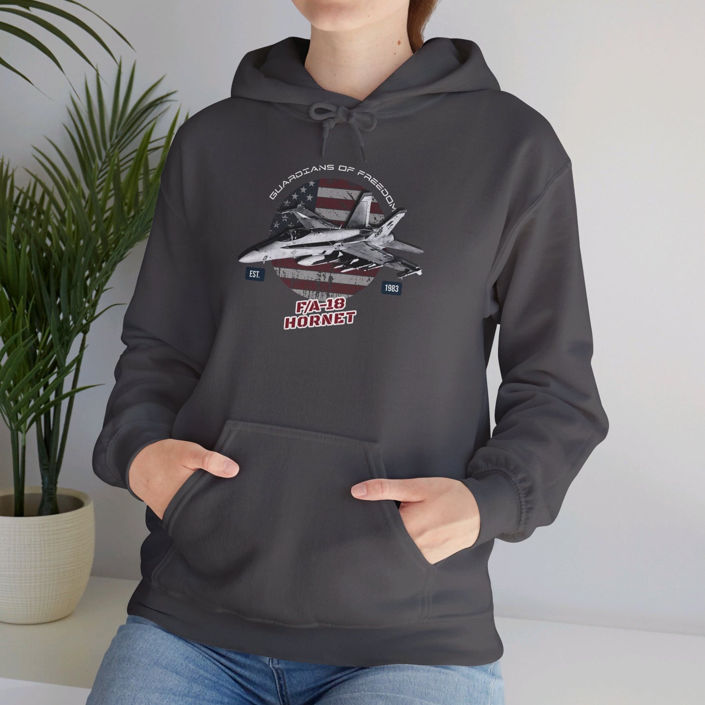 F/A-18 Hornet Unisex Heavy Blend™ Hooded Sweatshirt