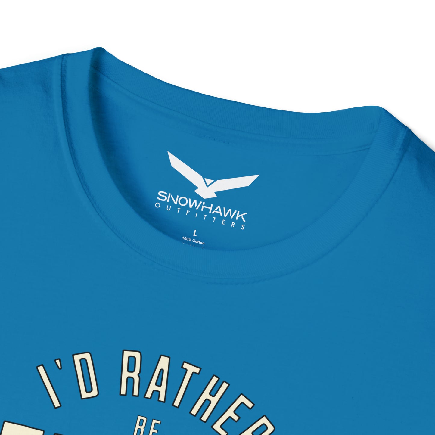 I'd Rather Be Flying Snowhawk Outfitters Unisex Softstyle T-Shirt