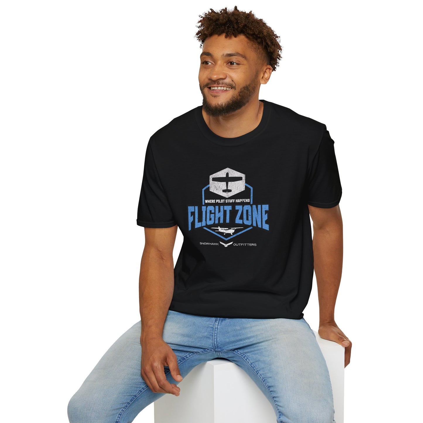 Flight Zone Unisex Softstyle T-Shirt