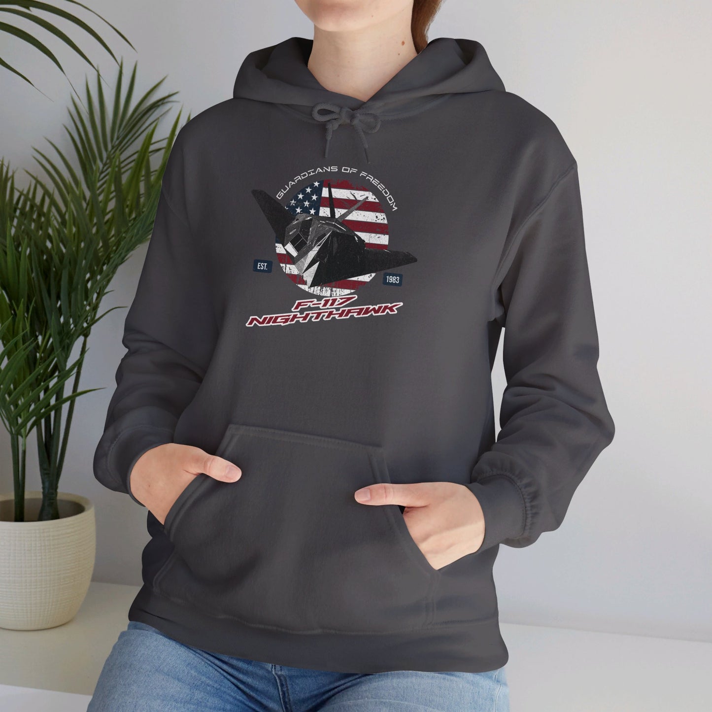 F-117 Nighthawk Unisex Heavy Blend™ Hooded Sweatshirt