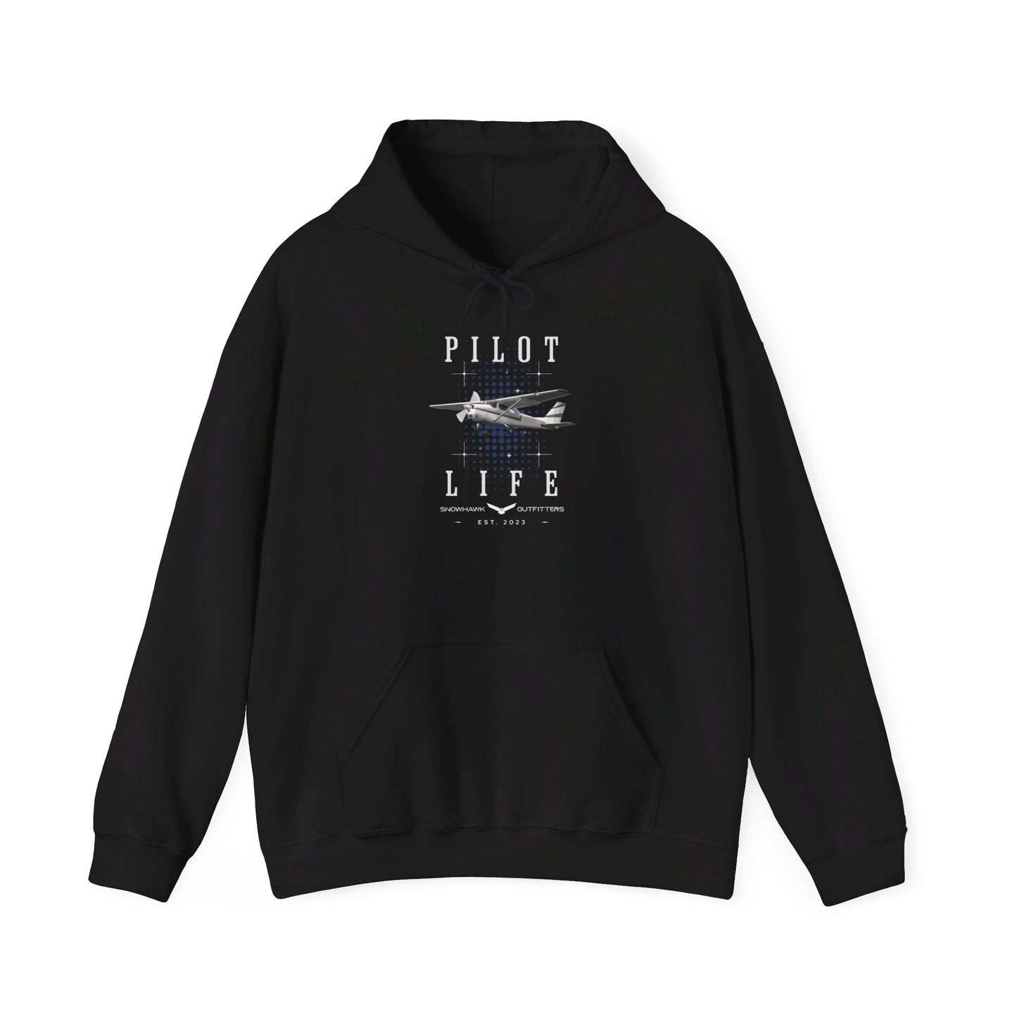 Pilot Life High Wing Unisex Heavy Blend™ Hooded Sweatshirt