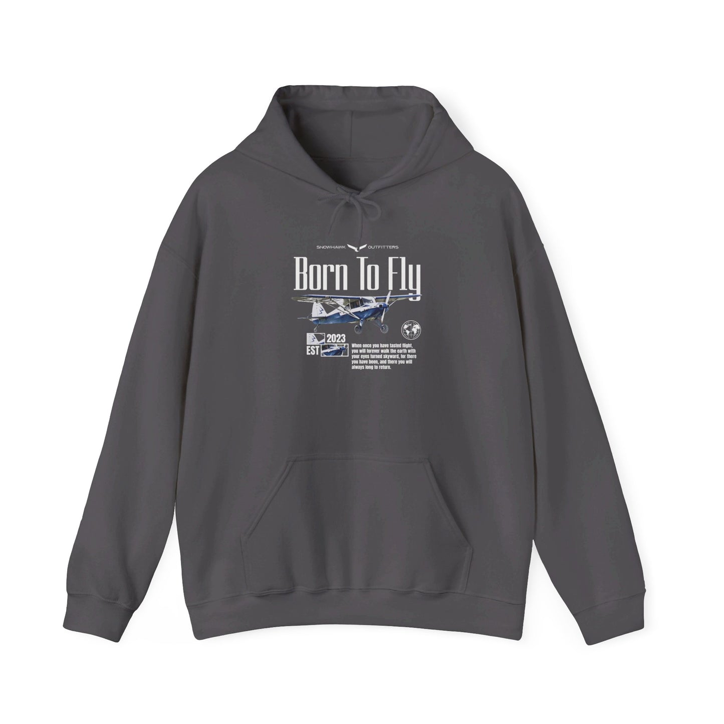 Born To Fly Eyes Turned Skyward Unisex Heavy Blend™ Hooded Sweatshirt