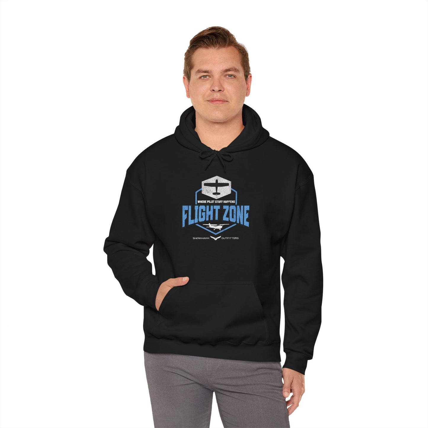 Flight Zone Unisex Heavy Blend™ Hooded Sweatshirt