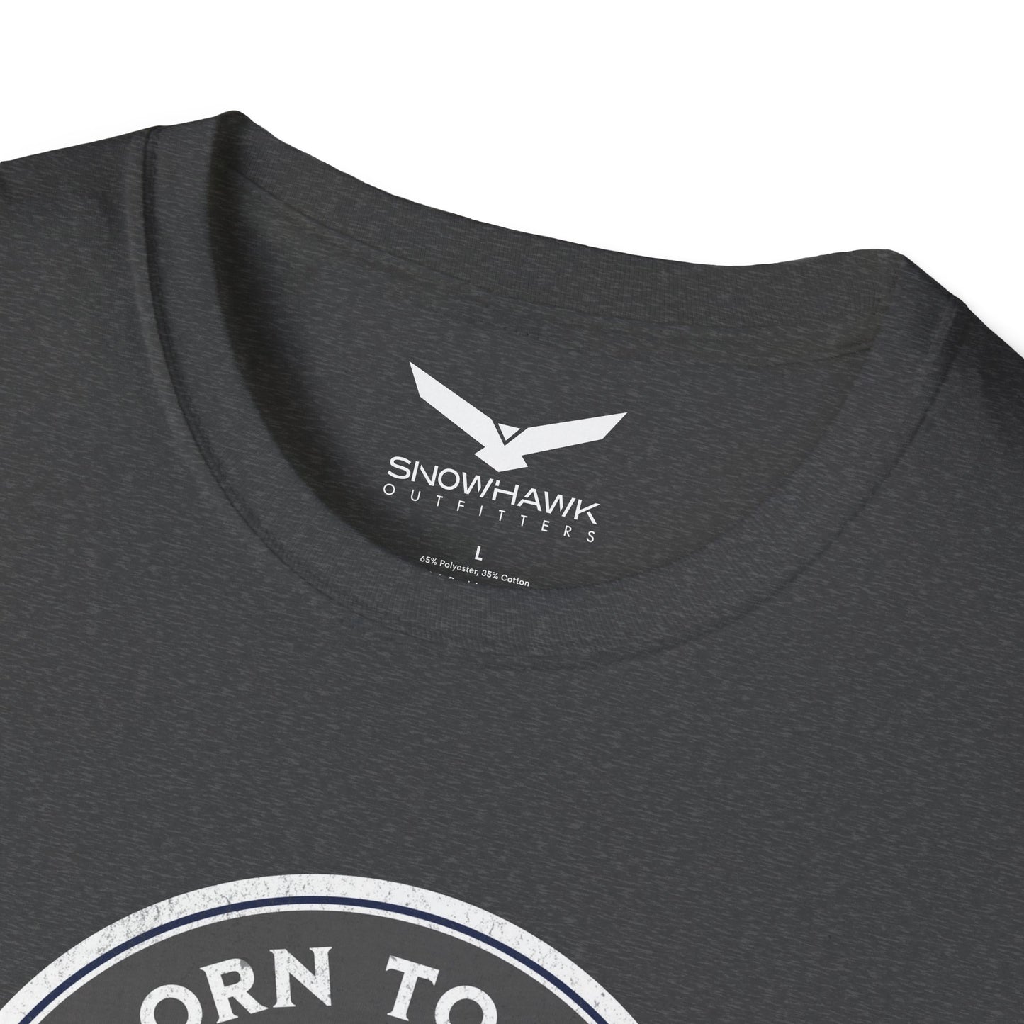 Born To Fly Piper Cub Unisex Softstyle T-Shirt