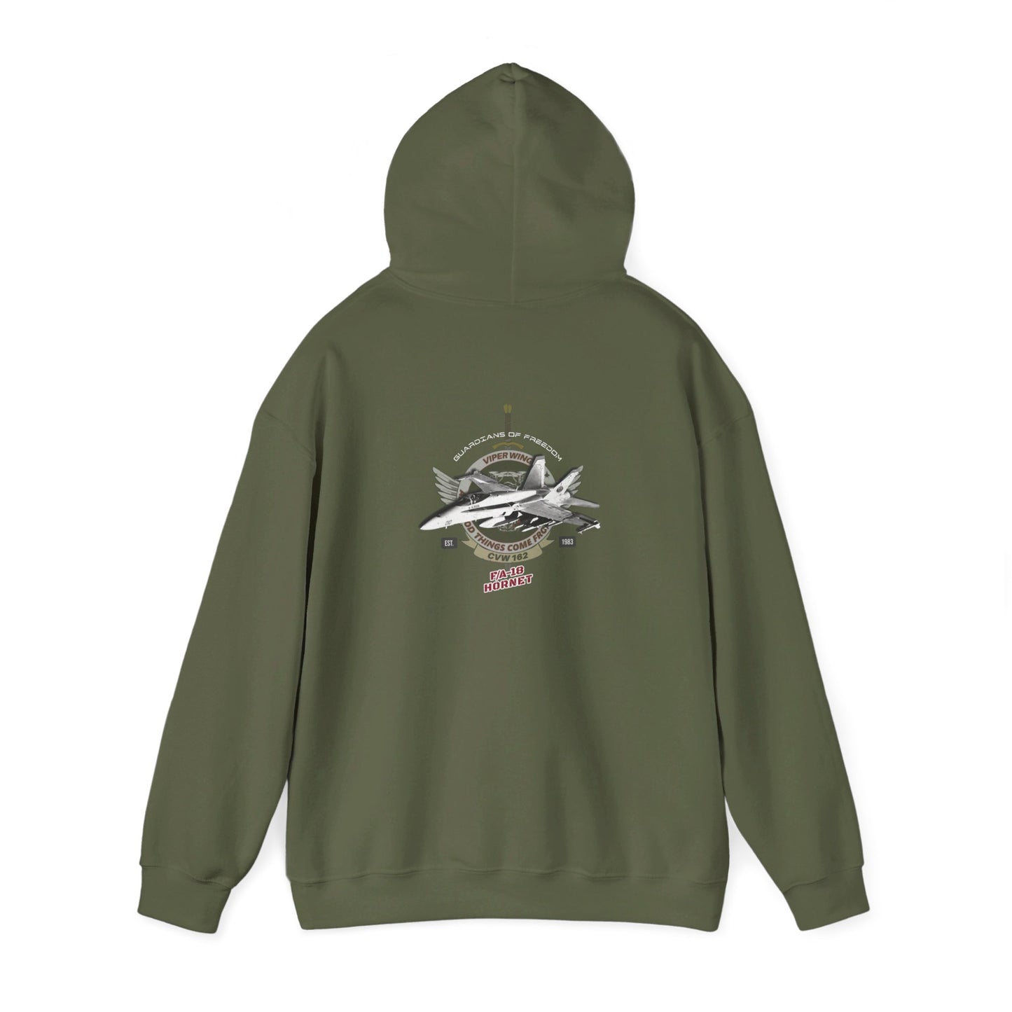 F/A-18 Hornet 162nd Viper Wing Unisex Heavy Blend™ Hooded Sweatshirt