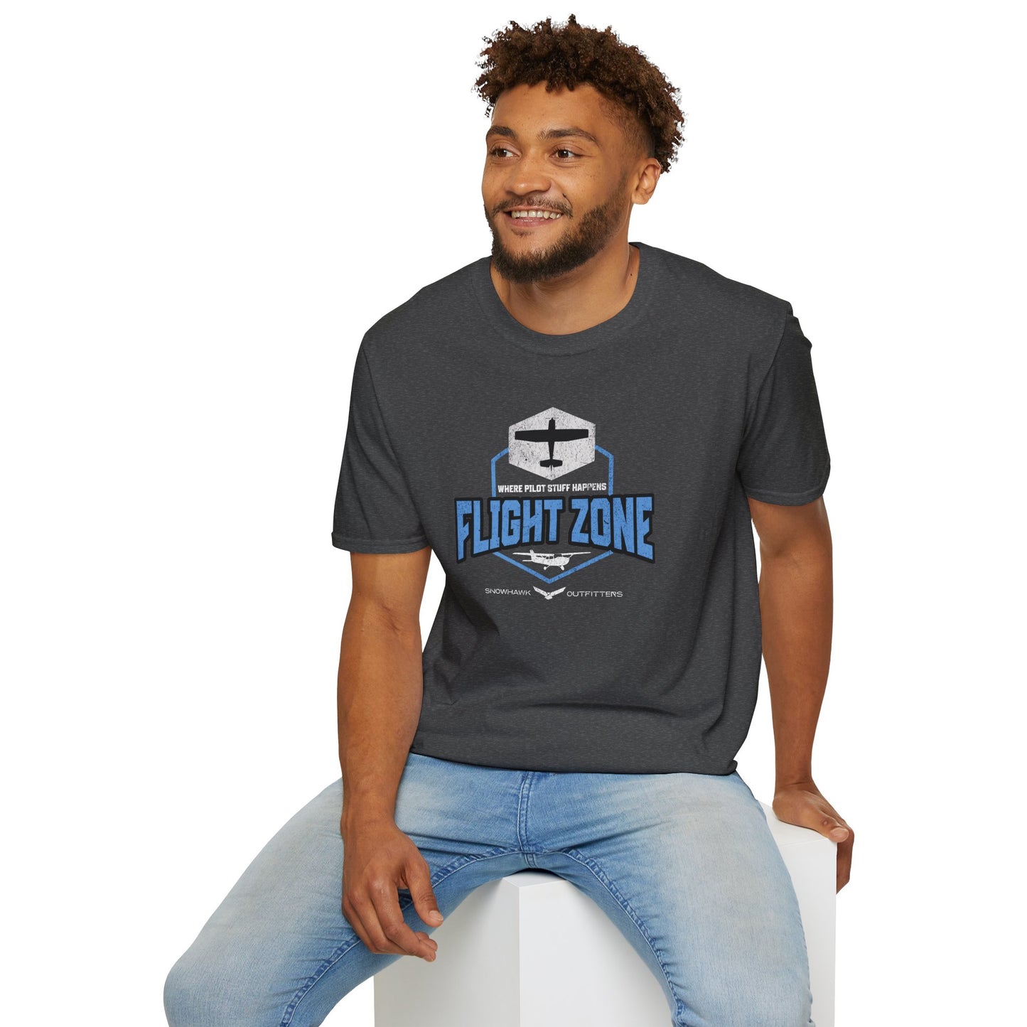 Flight Zone Unisex Softstyle T-Shirt