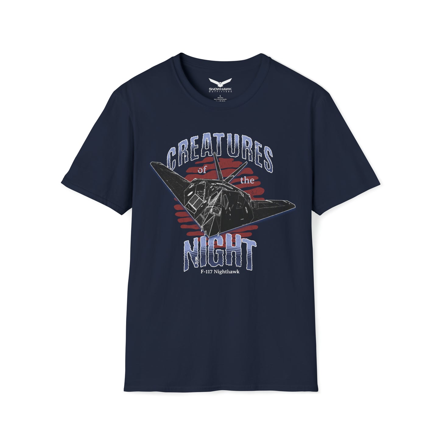 Creatures of the Night F-117 Nighthawk Unisex Softstyle T-Shirt