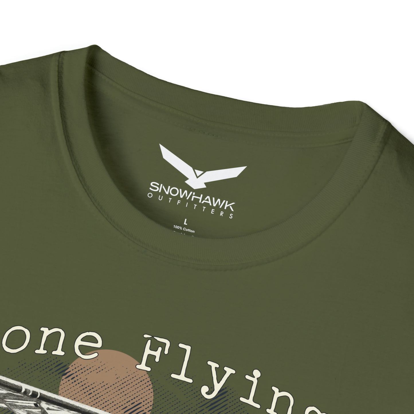 Gone Flying Mountains Unisex Softstyle T-Shirt