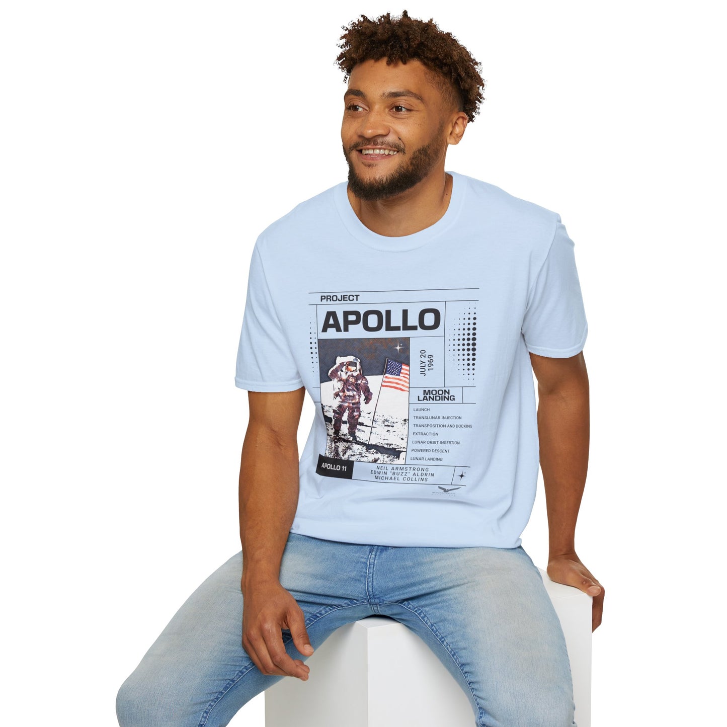 Project Apollo Unisex Softstyle T-Shirt