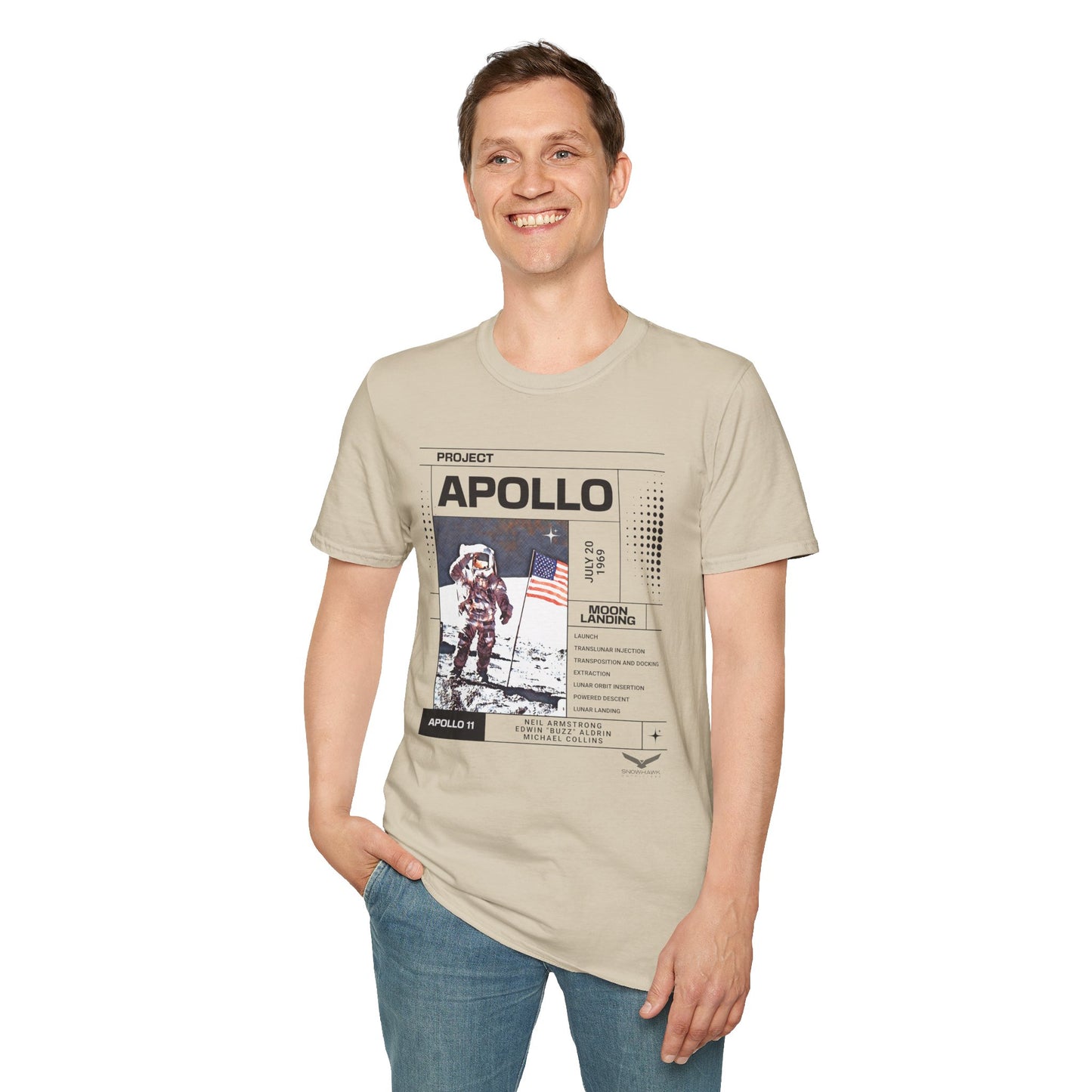 Project Apollo Unisex Softstyle T-Shirt