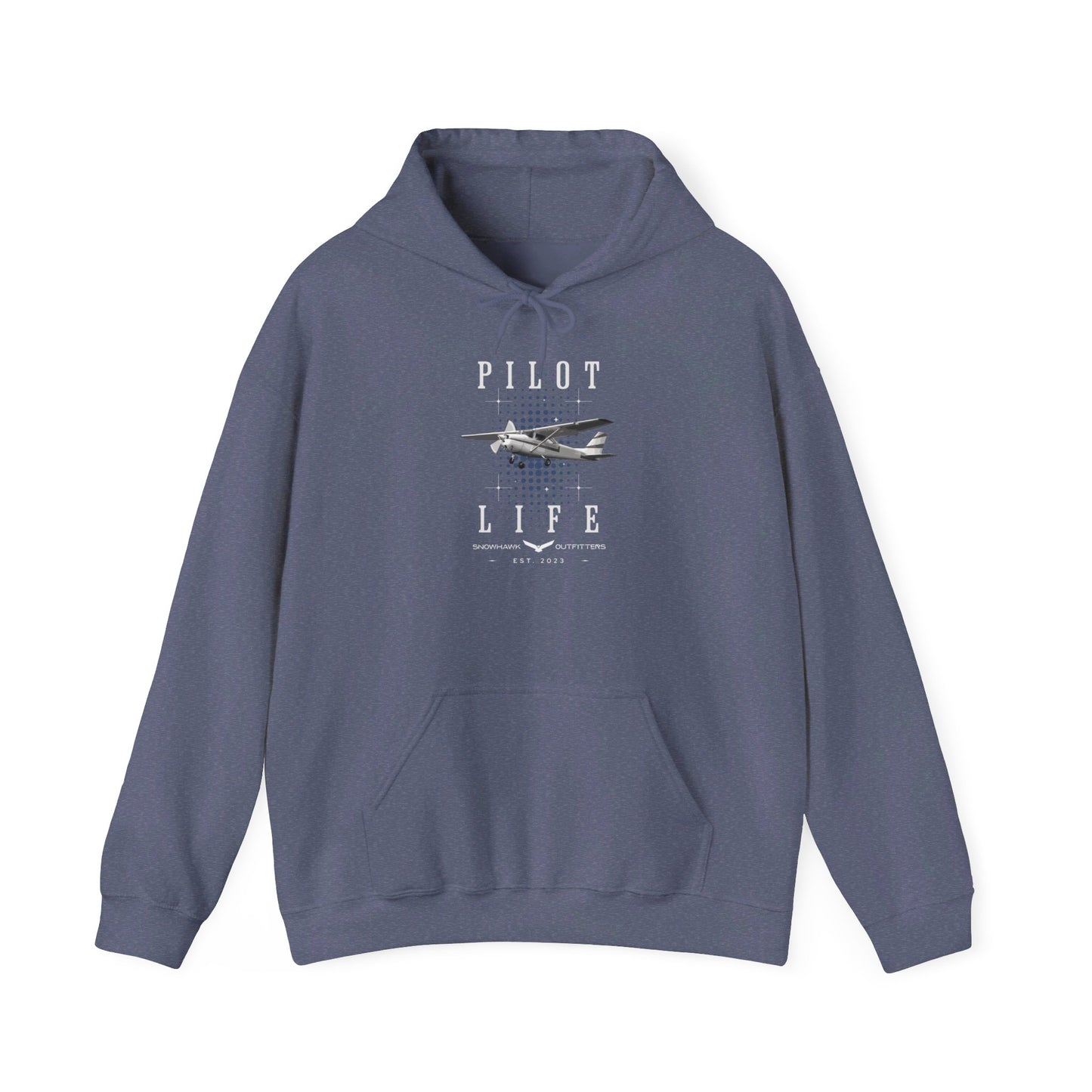 Pilot Life High Wing Unisex Heavy Blend™ Hooded Sweatshirt