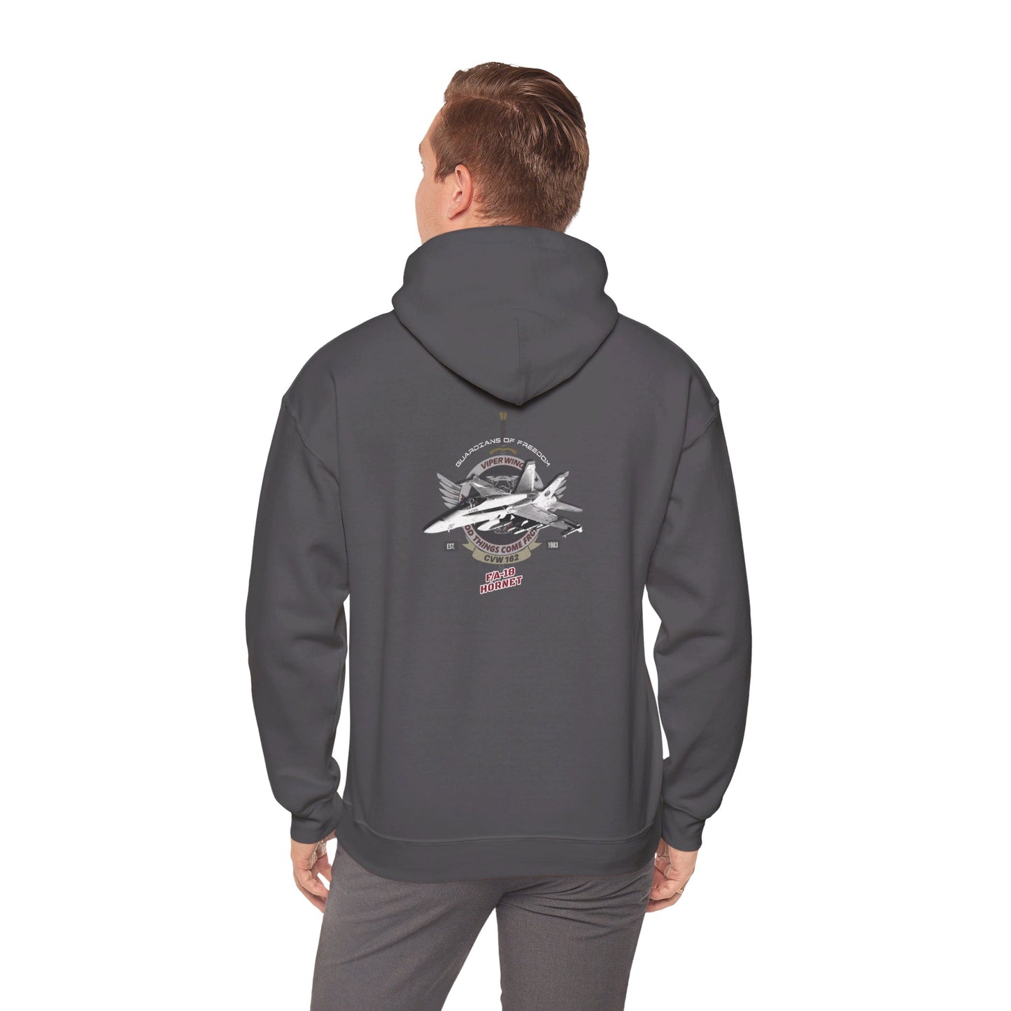 F/A-18 Hornet 162nd Viper Wing Unisex Heavy Blend™ Hooded Sweatshirt