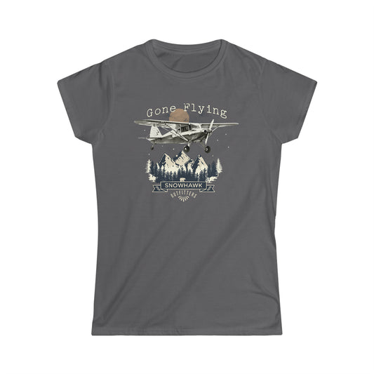 Gone Flying Mountains Women's Softstyle Tee