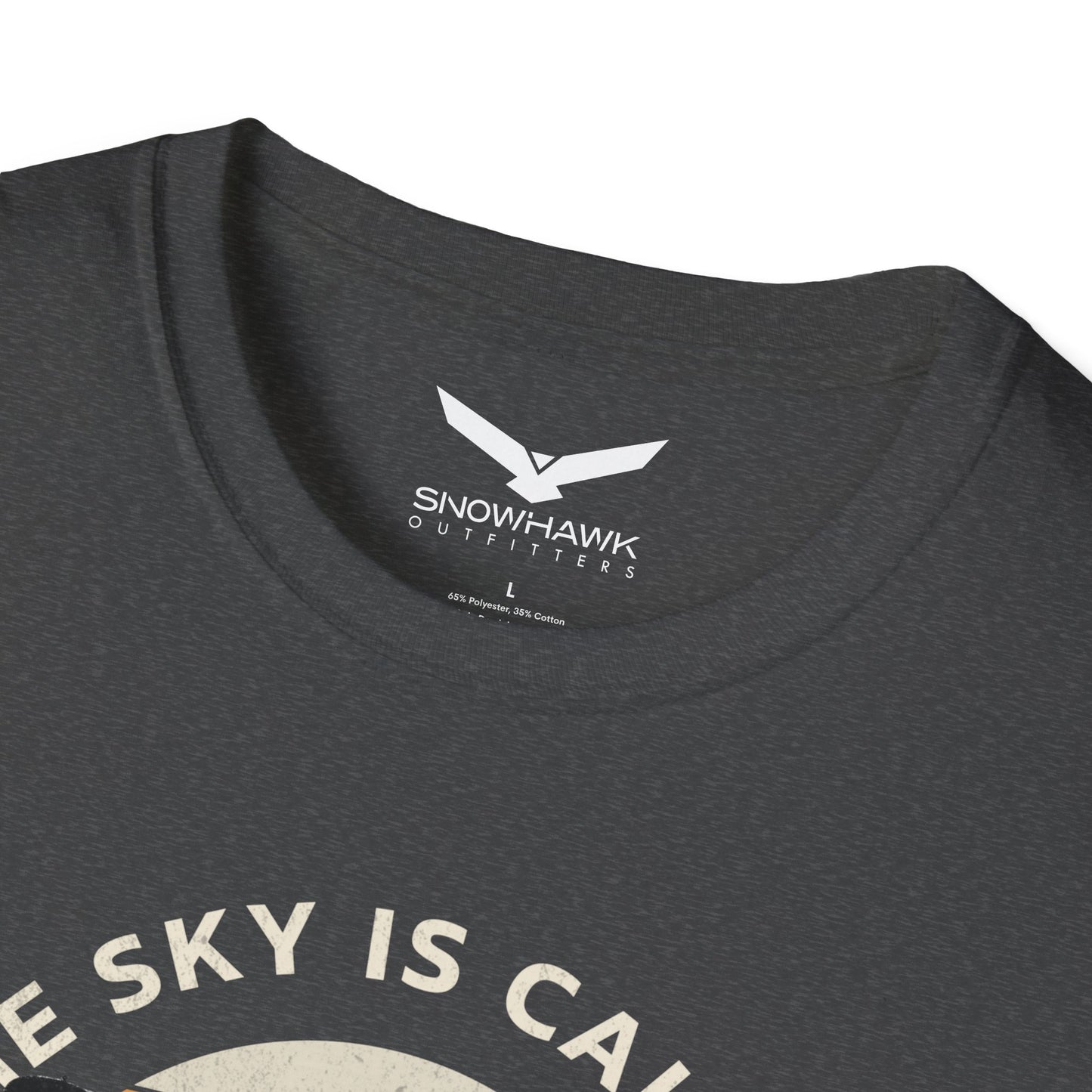 The Sky Is Calling Adventure Unisex Softstyle T-Shirt