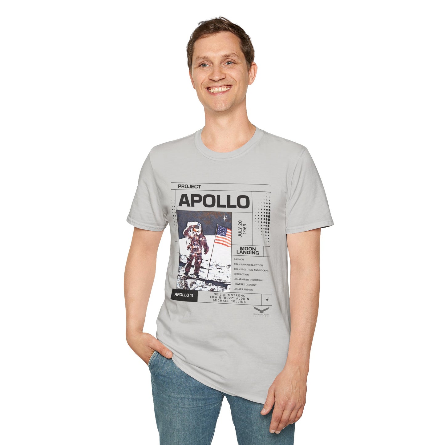 Project Apollo Unisex Softstyle T-Shirt