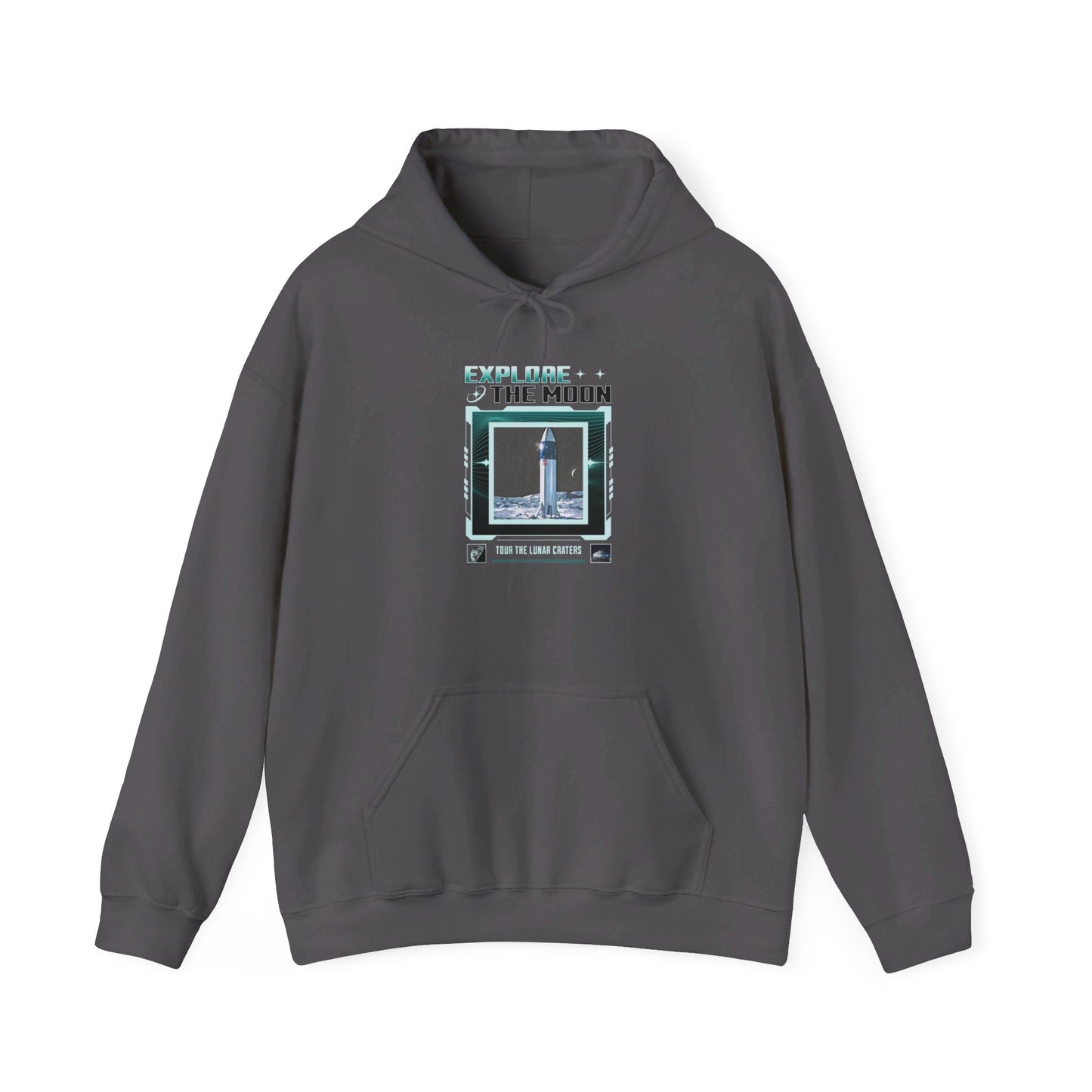 Explore the Moon Unisex Heavy Blend™ Hooded Sweatshirt