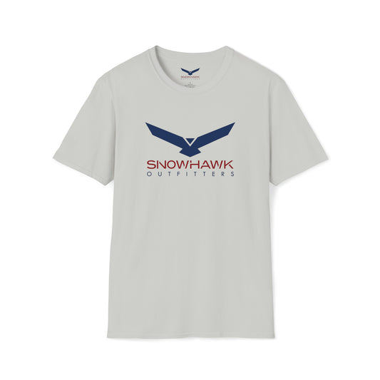 Snowhawk Outfitters Logo Unisex Softstyle T-Shirt