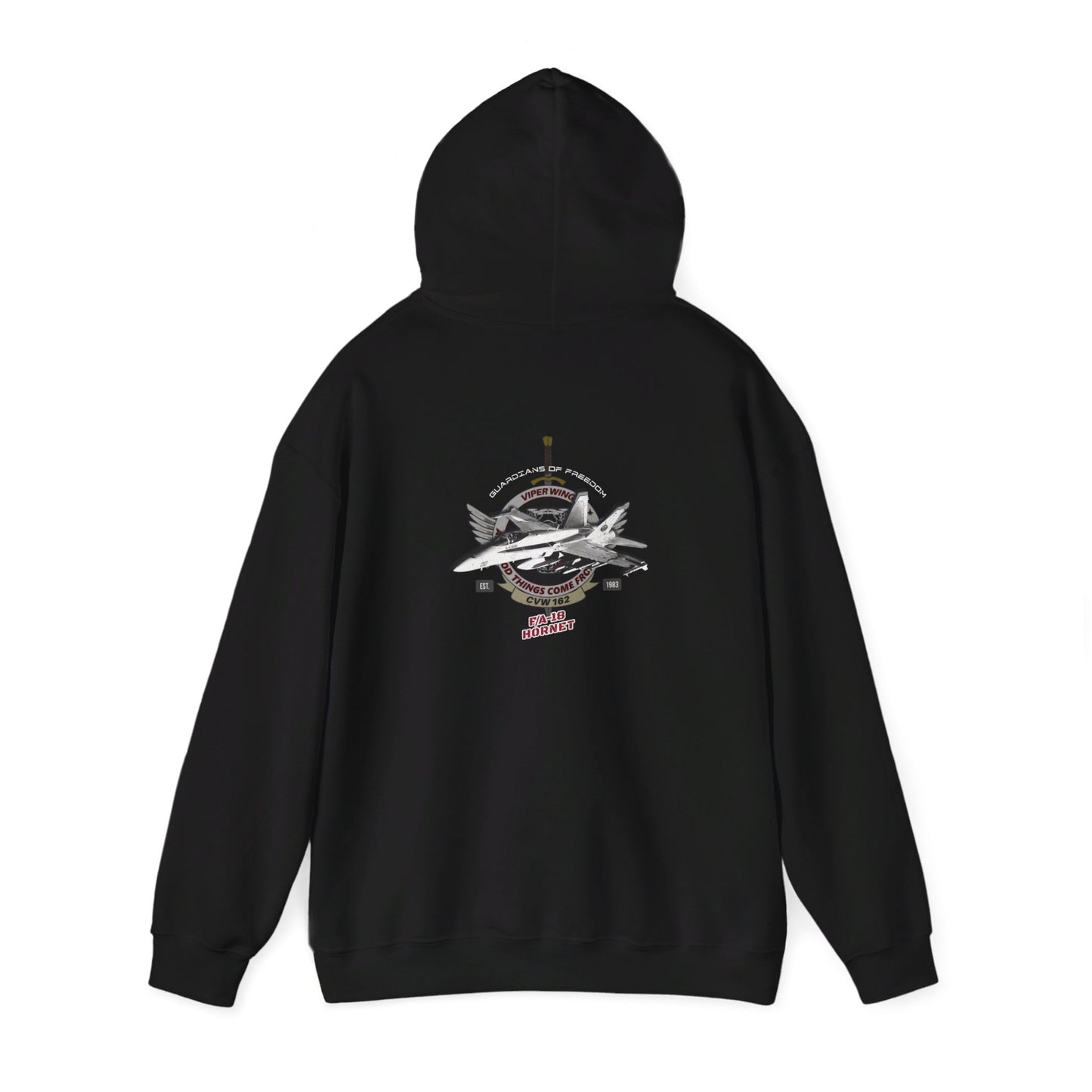 F/A-18 Hornet 162nd Viper Wing Unisex Heavy Blend™ Hooded Sweatshirt