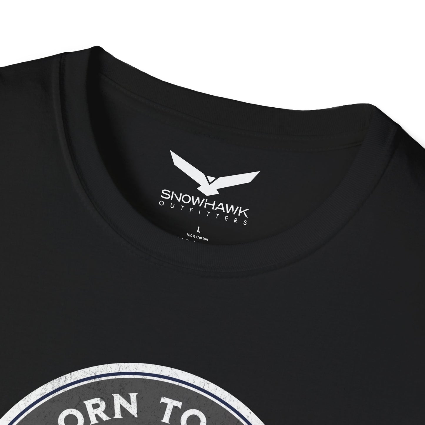 Born To Fly Piper Cub Unisex Softstyle T-Shirt