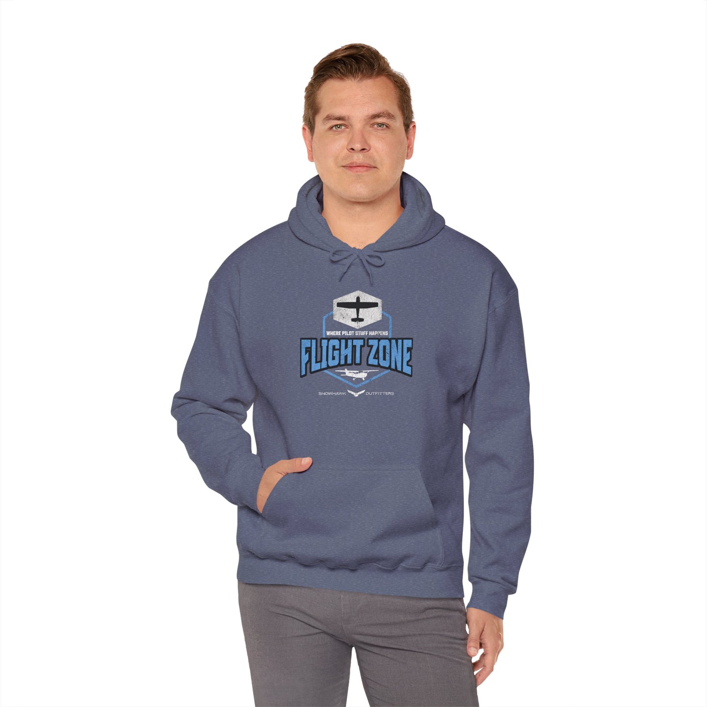 Flight Zone Unisex Heavy Blend™ Hooded Sweatshirt