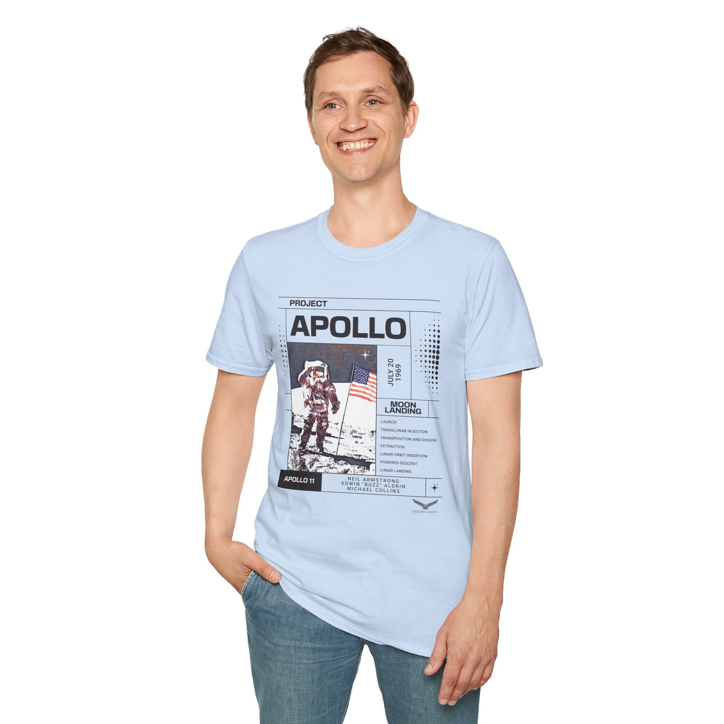 Project Apollo Unisex Softstyle T-Shirt